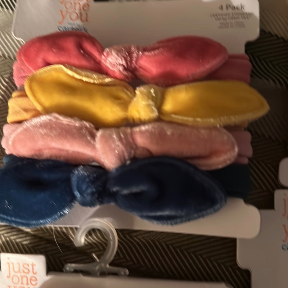 Carters baby girl headbands velvet